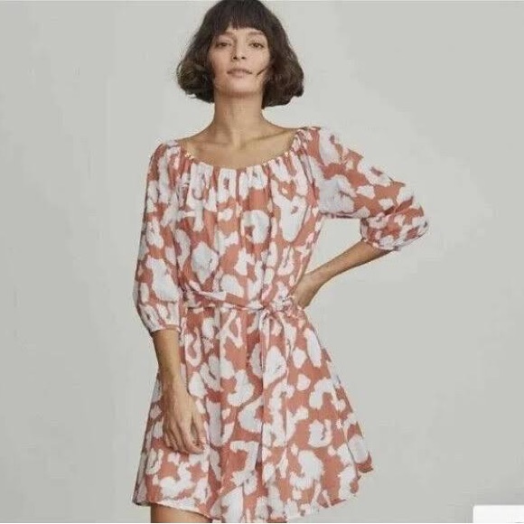 Elizabeth and James Tie Dye Shift Dress - Picture 1 of 9